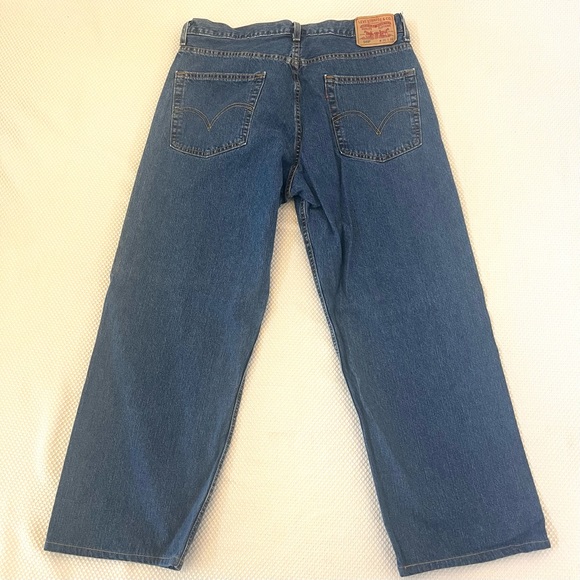 Levi’s Blue Loose Straight Fit 569 Jeans B17/23 - Picture 5 of 13
